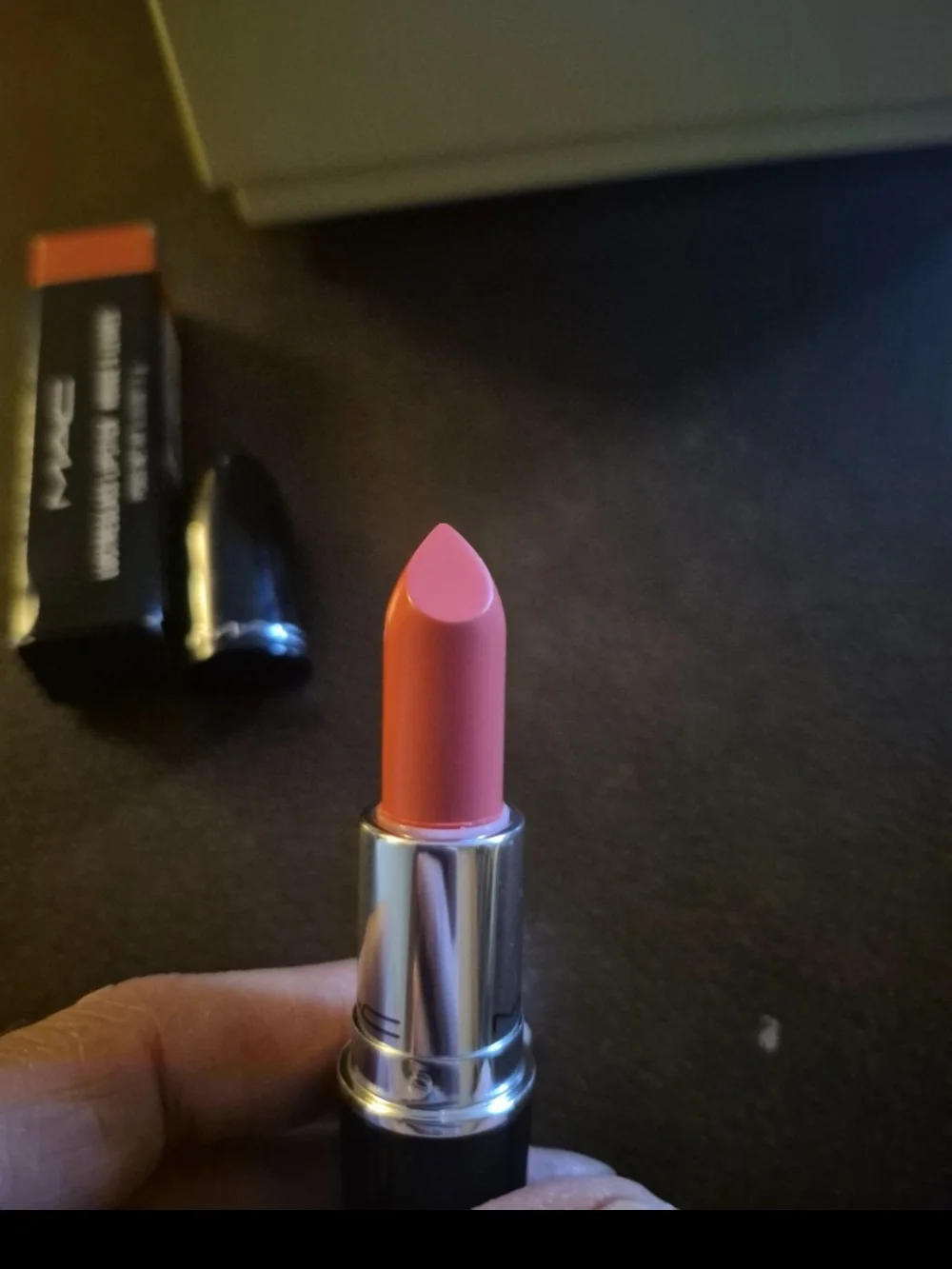 MAC Cosmetics Lustreglass Sheer Lipstick - Oh Goddie DISCONTINUED